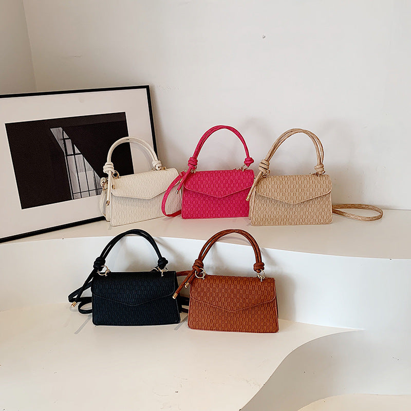 PU Leather Shoulder Strap Handbag