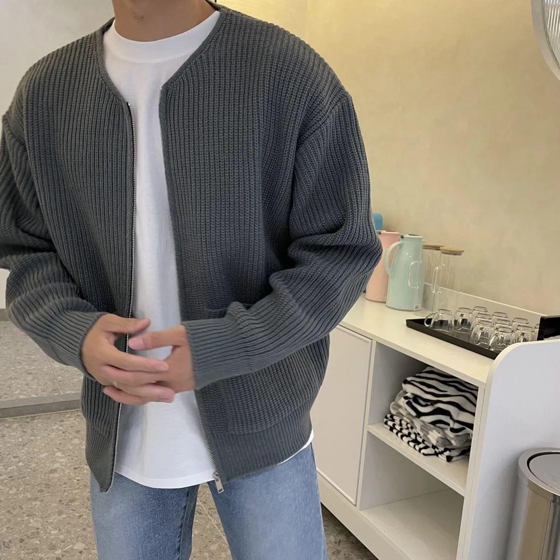 Full-zip Mid-weight Knitted Cardigan