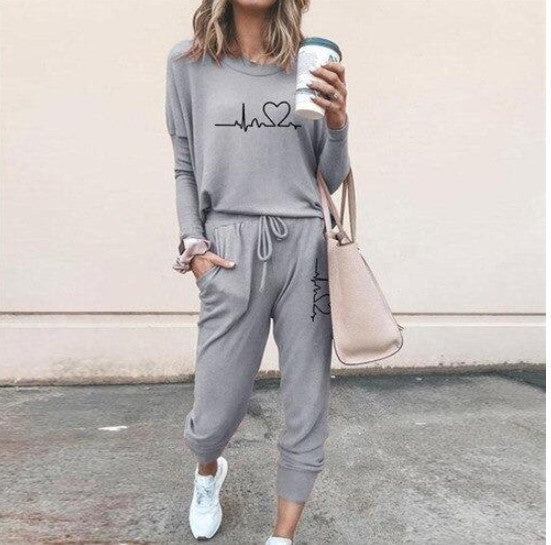 Long-sleeve Lightweight Top & Trousers