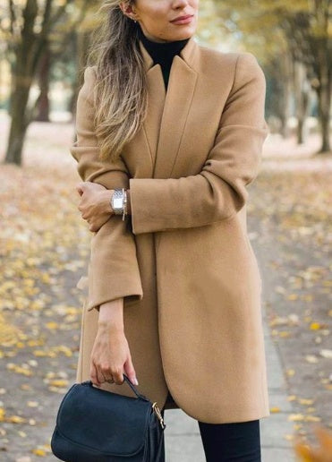 Long Elegant Wool Coat