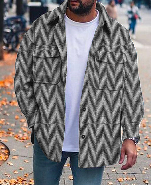 Button Workwear Overshirt
