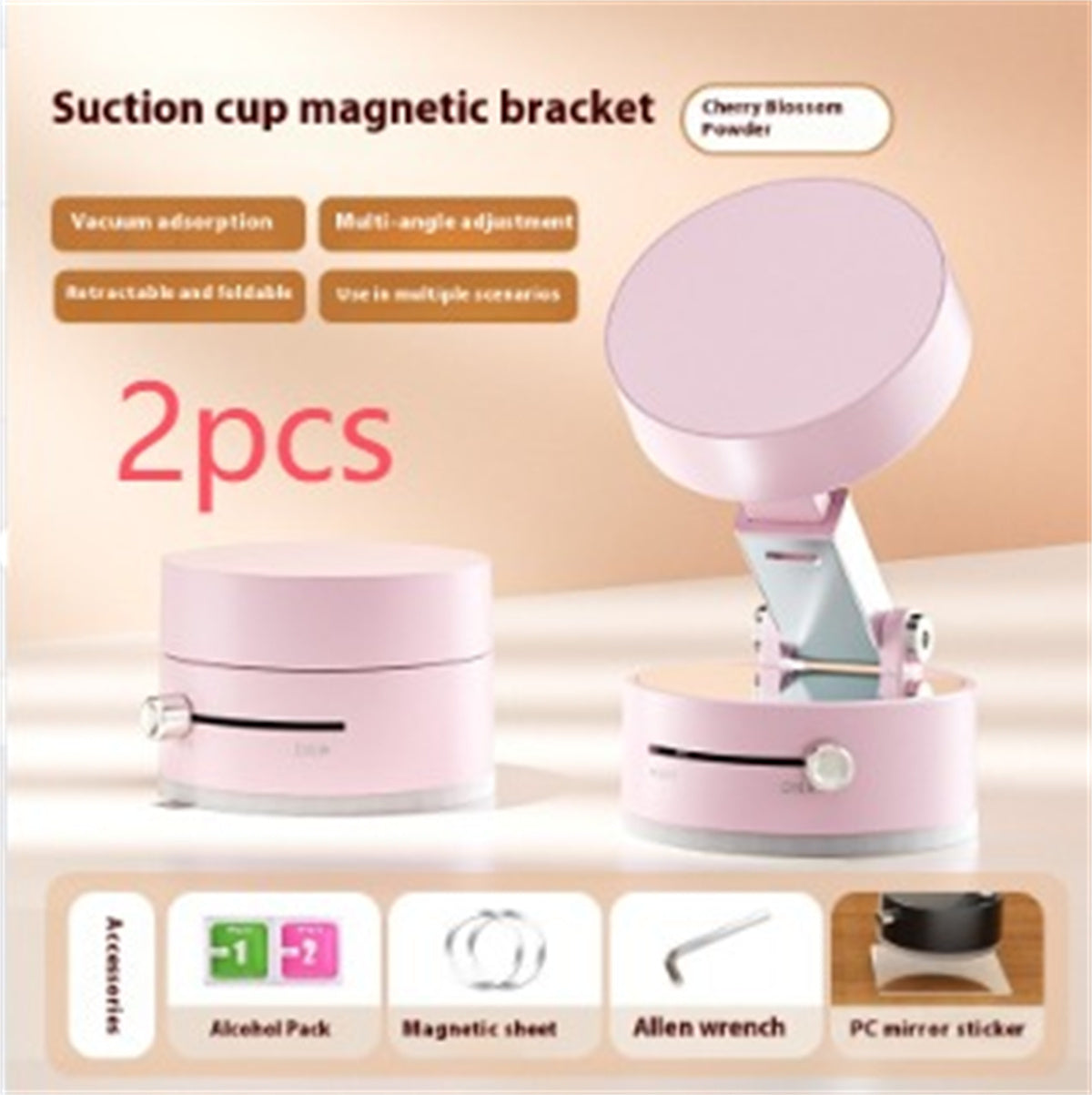 Car & Portable Adjustable Suction Phone Stand