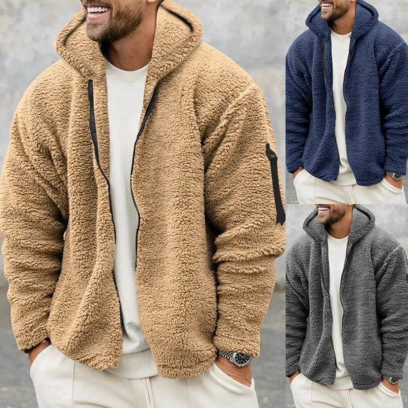 Hooded Super-warm Sherpa Jacket