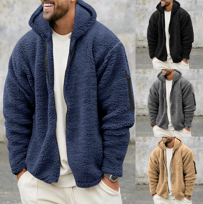 Hooded Super-warm Sherpa Jacket