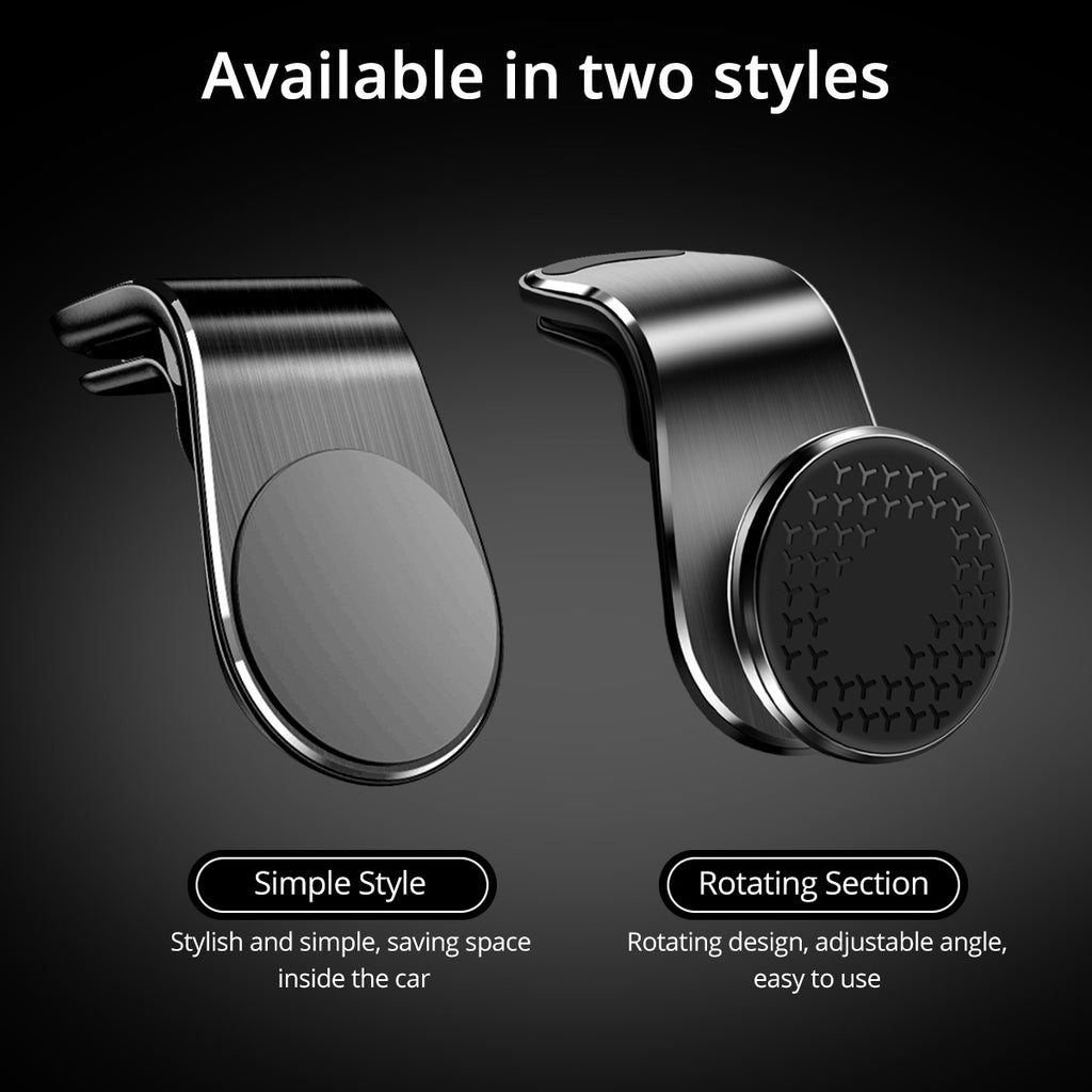Magnetic Air Vent Car Phone Holder with 360 Rotation