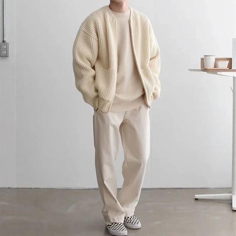Full-zip Mid-weight Knitted Cardigan