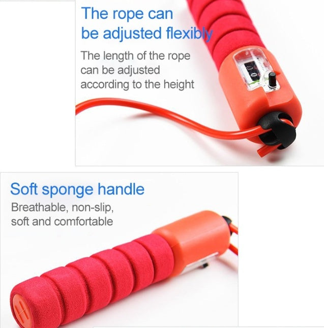 Wear-resistant Electronic Counting Skipping Rope