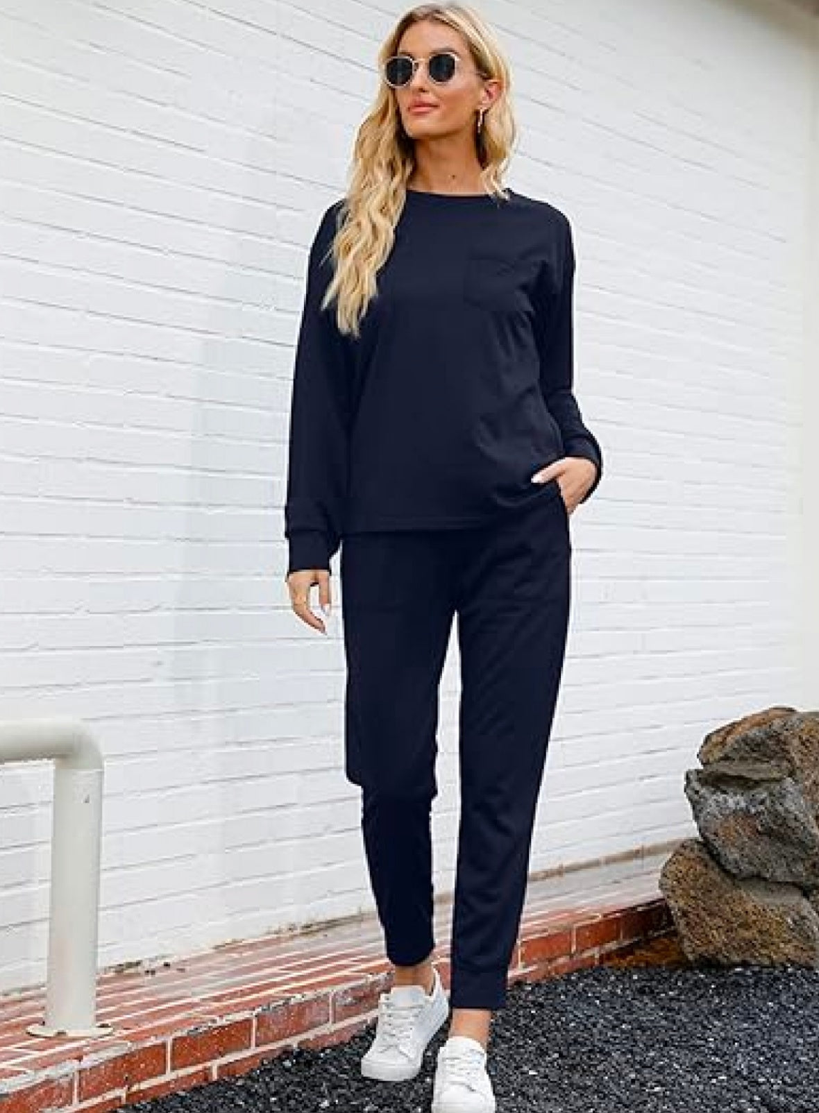 Long-sleeve Lightweight Top & Trousers
