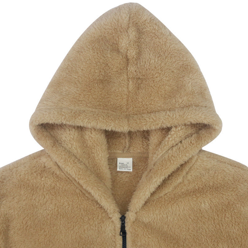 Hooded Super-warm Sherpa Jacket