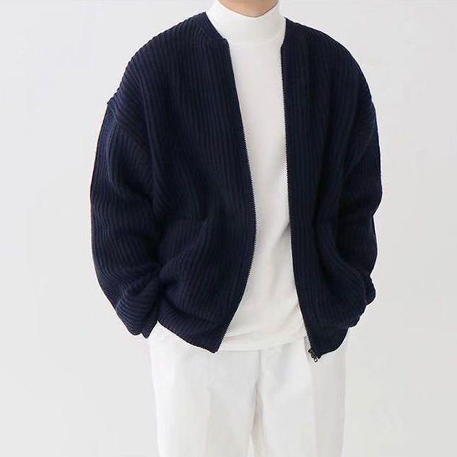 Full-zip Mid-weight Knitted Cardigan