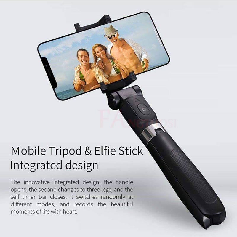 Universal Selfie Stick with Remote (Compatible with All Smartphones)