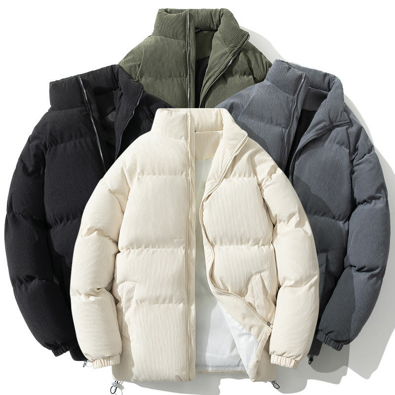 Thick Cord Puffer Jacket