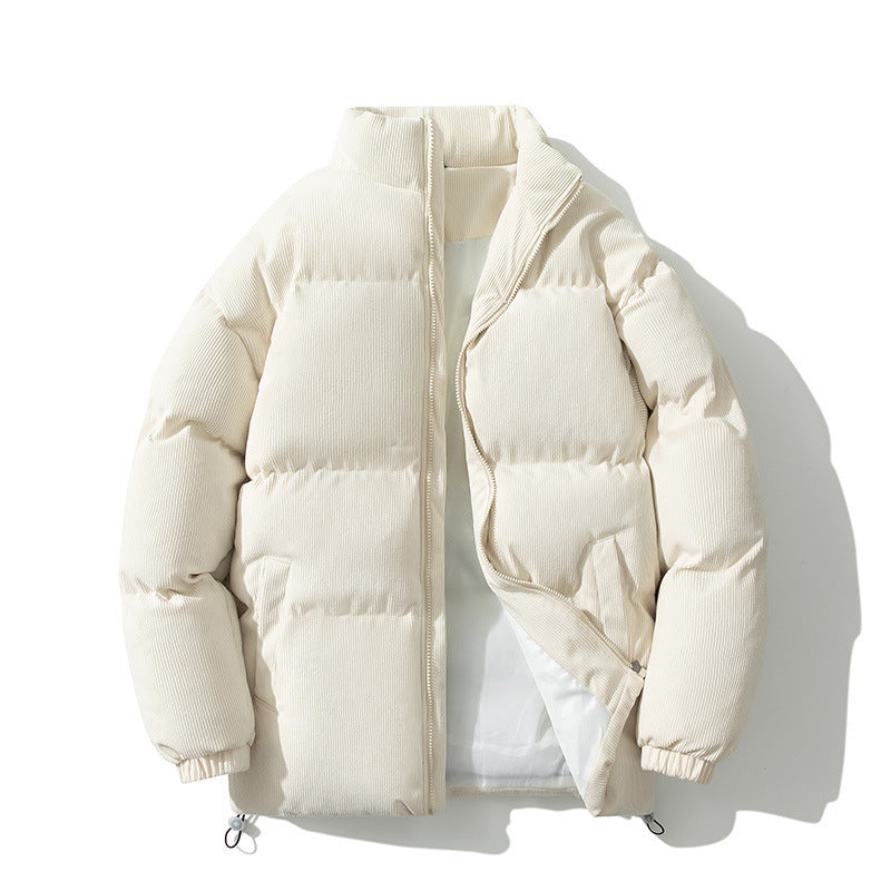 Thick Cord Puffer Jacket