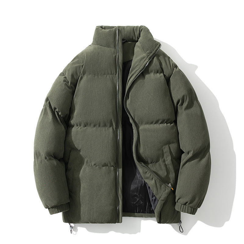 Thick Cord Puffer Jacket