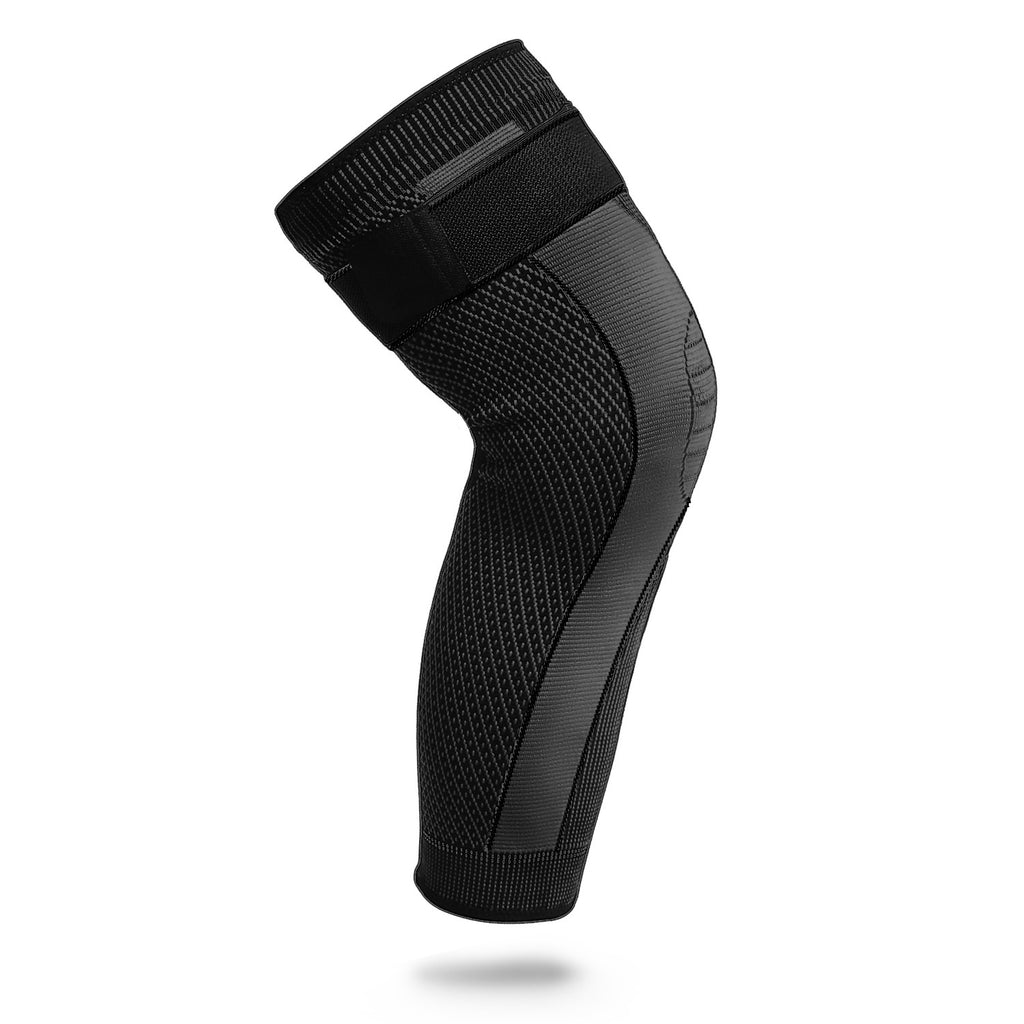 Knitted Strap Compression Exercise Extended Knee Protector