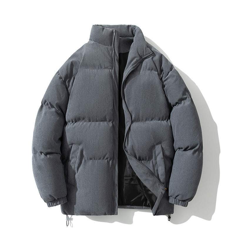 Thick Cord Puffer Jacket