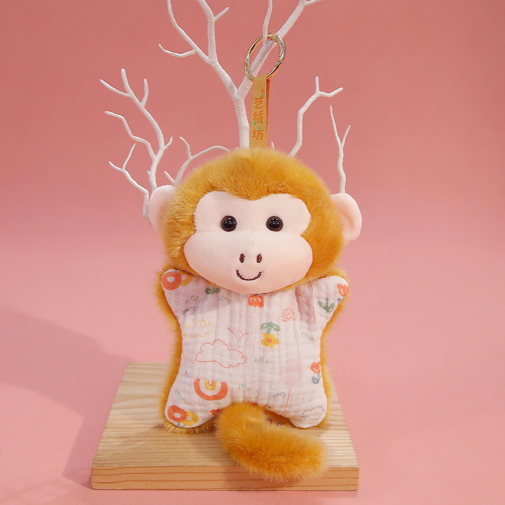 Adorable Mini Plush Toy Keychain Pendant