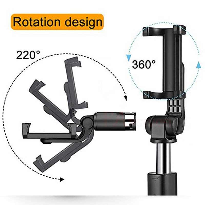 Universal Selfie Stick with Remote (Compatible with All Smartphones)