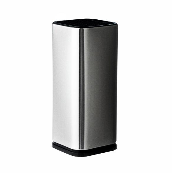 Stainless Steel Knife Stand Large Capacity Storage Holder 8 Inch Multifunction Knives Block For Kitchen Knife