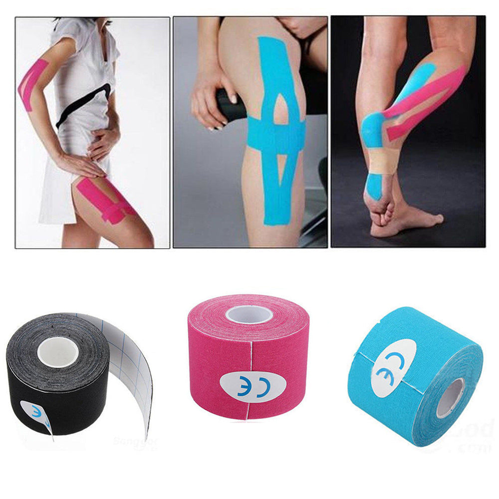 Sports Muscle/Intramuscular Kinesiology Cotton Tape for Recovery & Protection