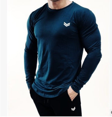 Loose And Quick-Drying Men's Training Long Sleeve T-Shirt