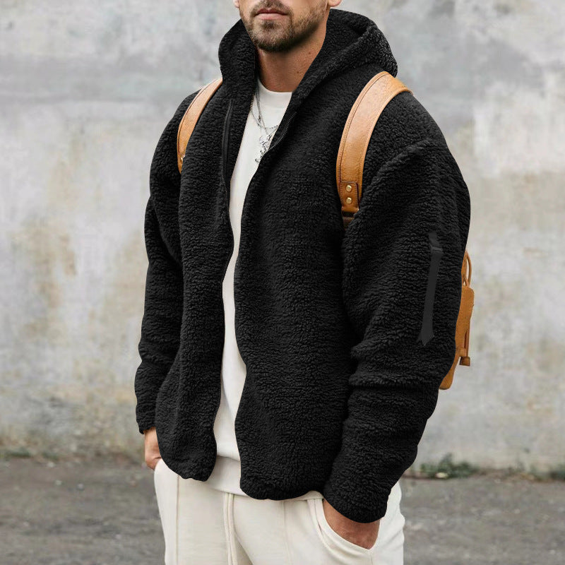 Hooded Super-warm Sherpa Jacket