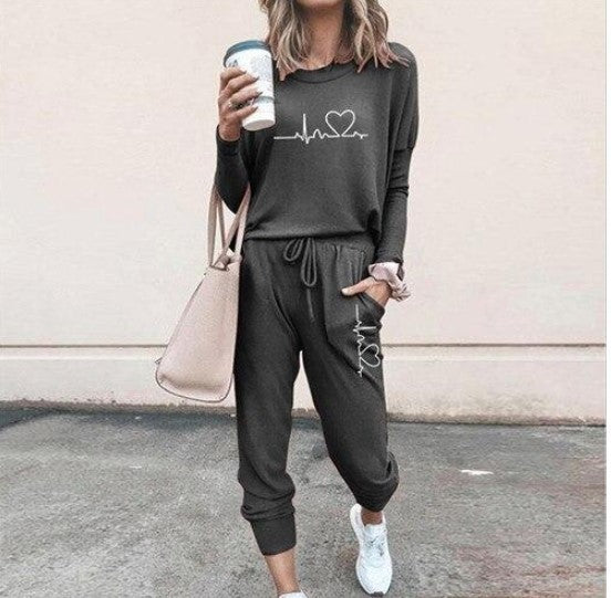 Long-sleeve Lightweight Top & Trousers