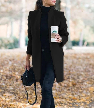 Long Elegant Wool Coat