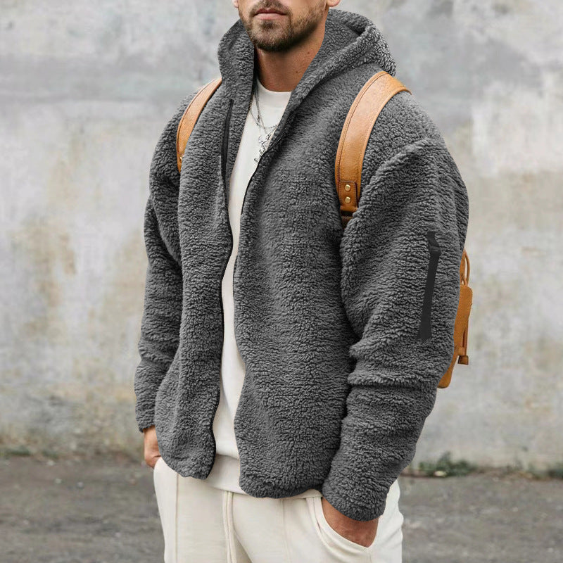 Hooded Super-warm Sherpa Jacket