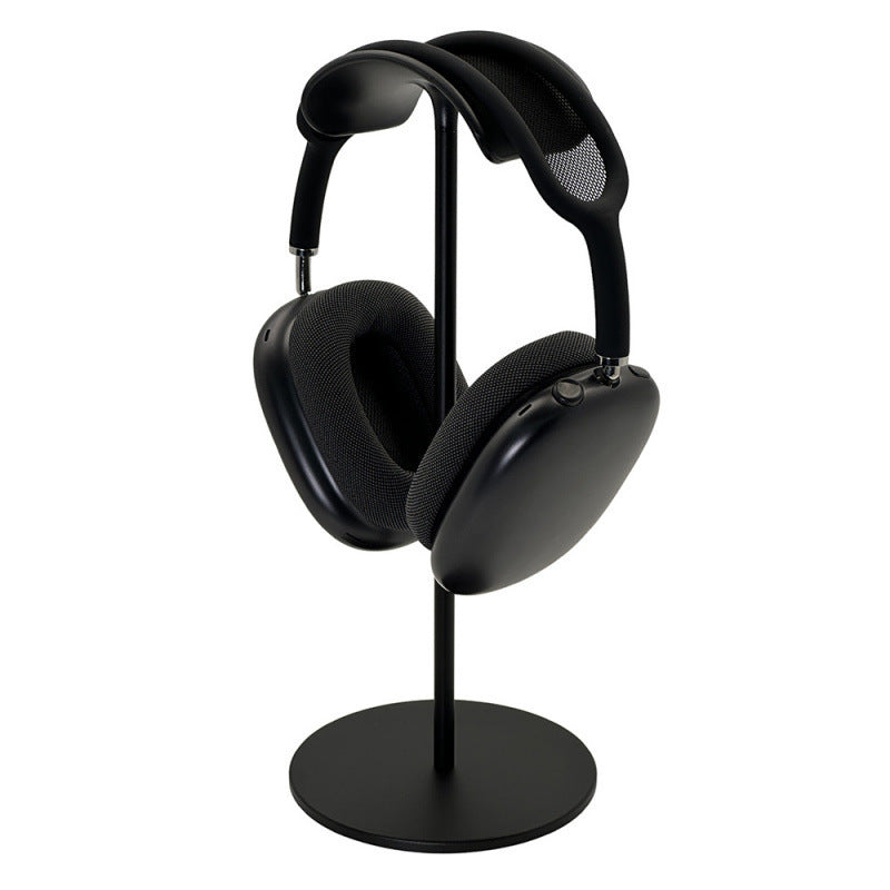 Headphone Stand Holder AirPods Max Headphone Rack Aluminium Hook Solid Wood Headphone Organiser