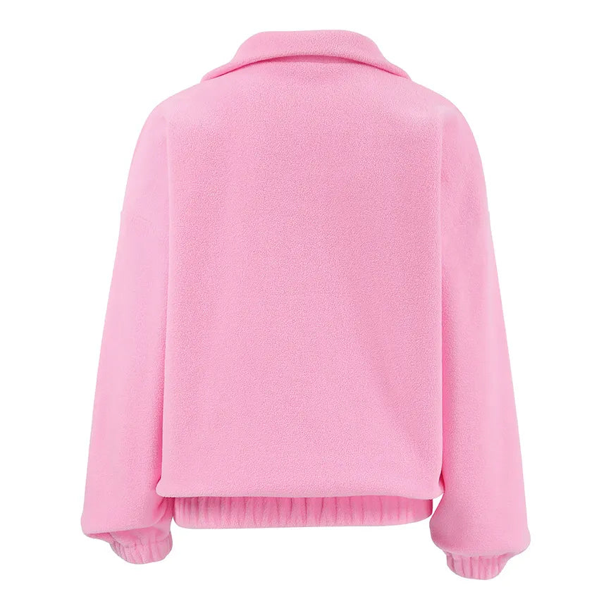Quarter-zip Long-sleeve Sweatshirt