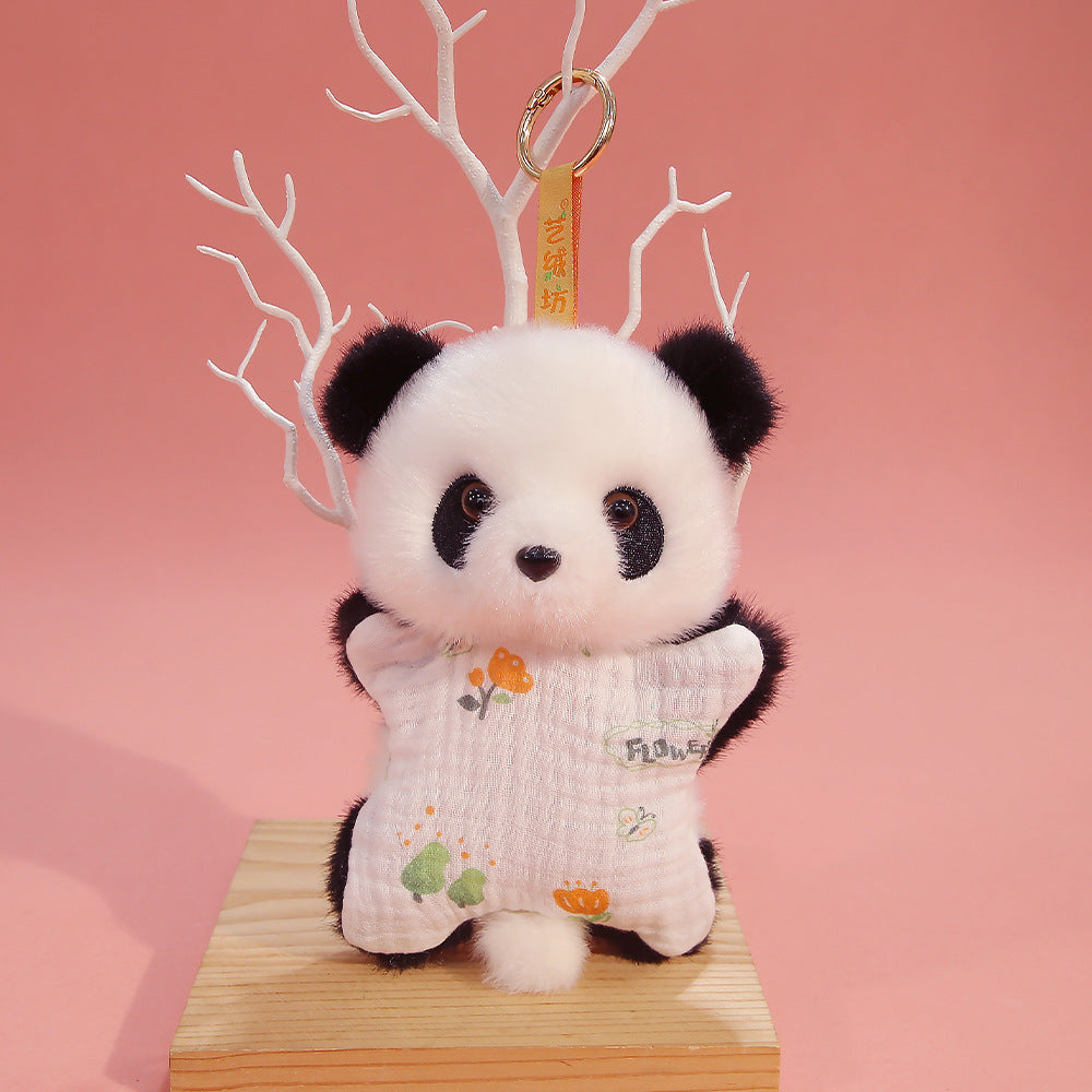 Adorable Mini Plush Toy Keychain Pendant
