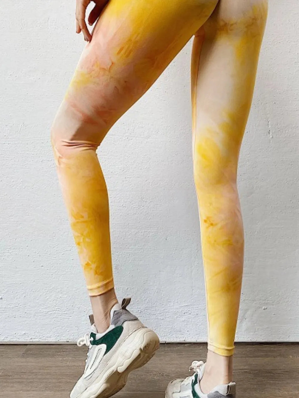 Tie-Dye High-Rise Waist Active Leggings