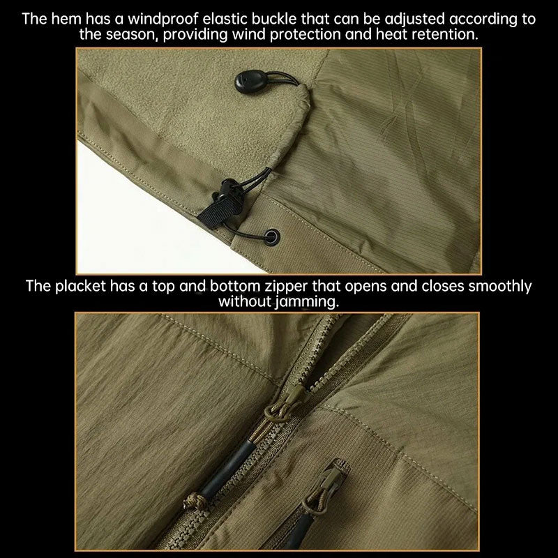 Lightweight Water-Resistant Padded Hooded Tech Jacket for Outdoors, Hiking & Daily Wear