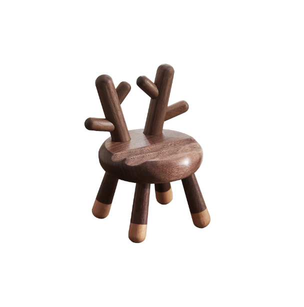 Cute Phone Holder Deer Antler Stool Style