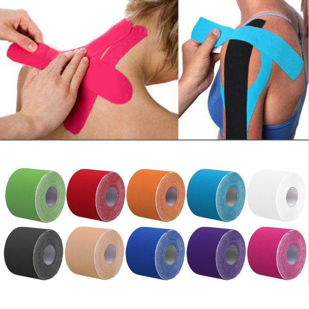 Sports Muscle/Intramuscular Kinesiology Cotton Tape for Recovery & Protection