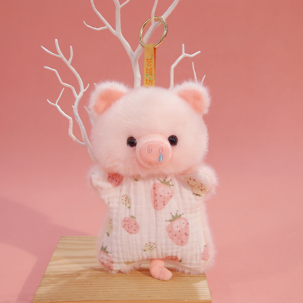 Adorable Mini Plush Toy Keychain Pendant