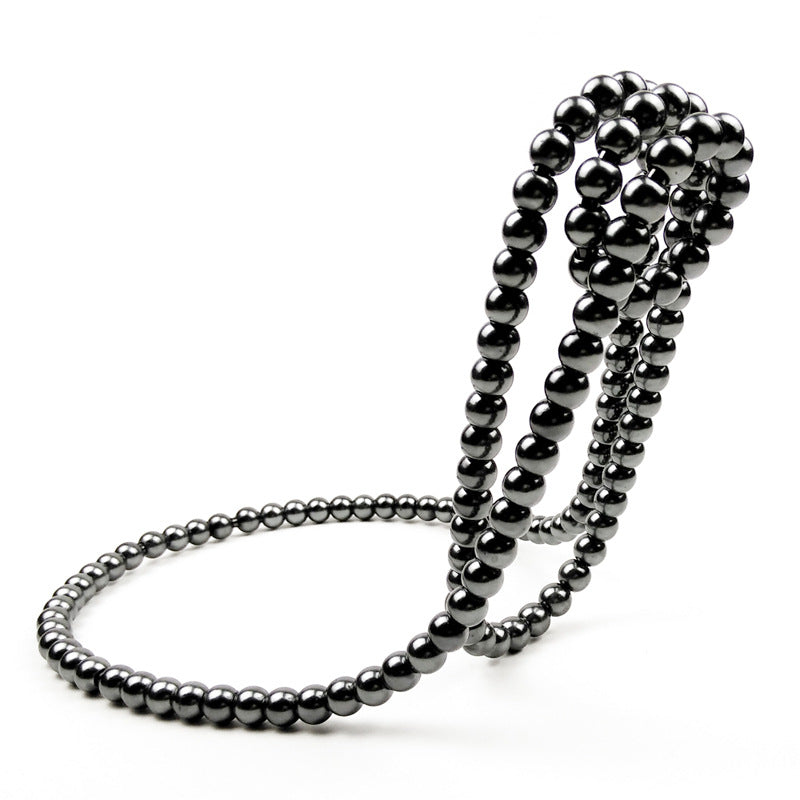 Pearl Necklace Stainless Steel Novelty Bottle Holder/Pedestal/Clamp for Champagne, Whisky & Wine