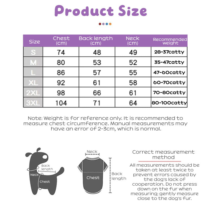 Warm Winter Dog Hoodie - Fleece-Lined Outdoor Dog Coat for Medium & Large Breeds