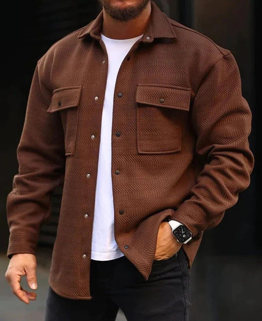 Button Workwear Overshirt