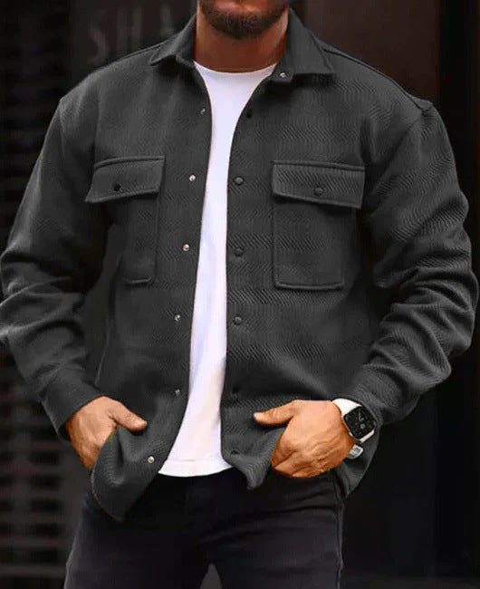 Button Workwear Overshirt