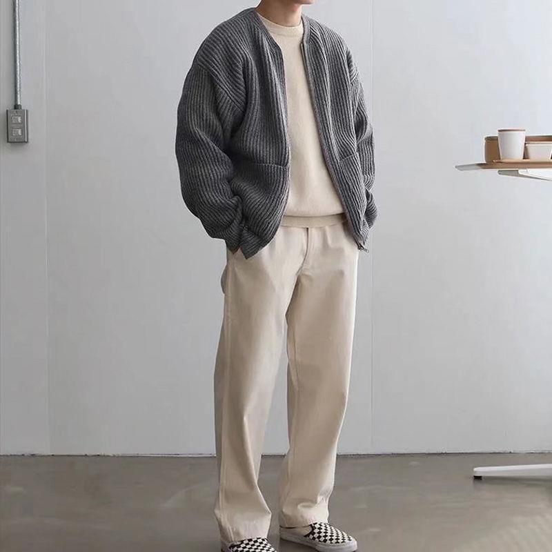 Full-zip Mid-weight Knitted Cardigan