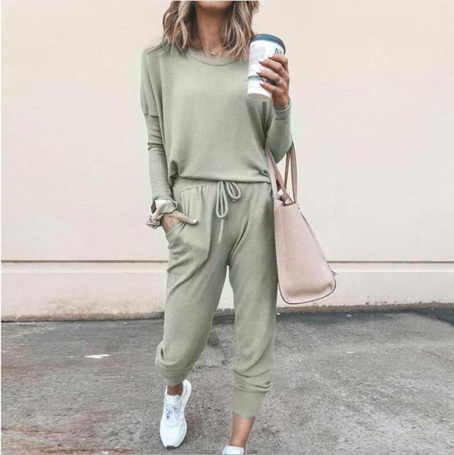 Long-sleeve Lightweight Top & Trousers