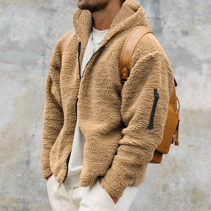 Hooded Super-warm Sherpa Jacket
