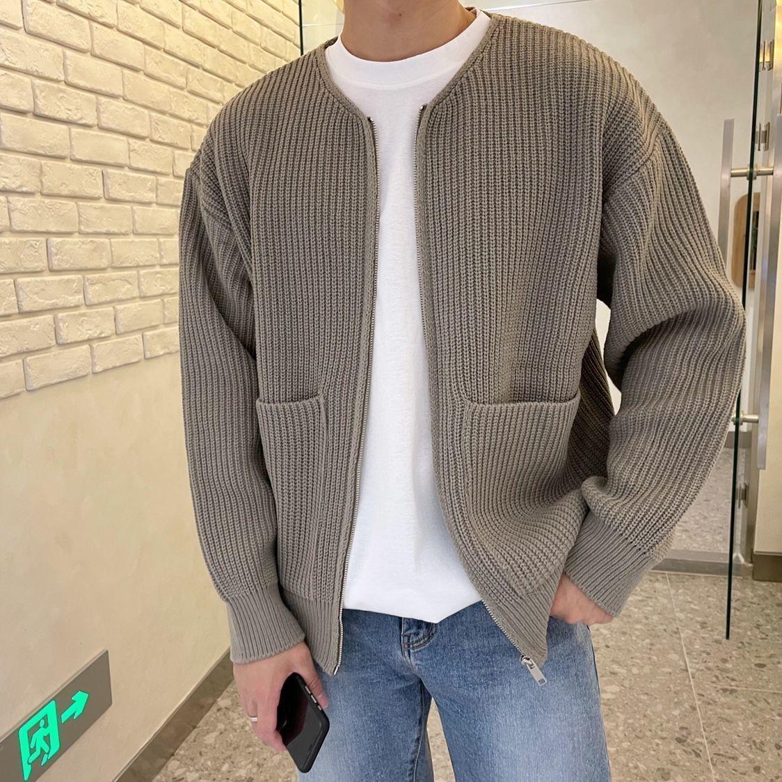 Full-zip Mid-weight Knitted Cardigan
