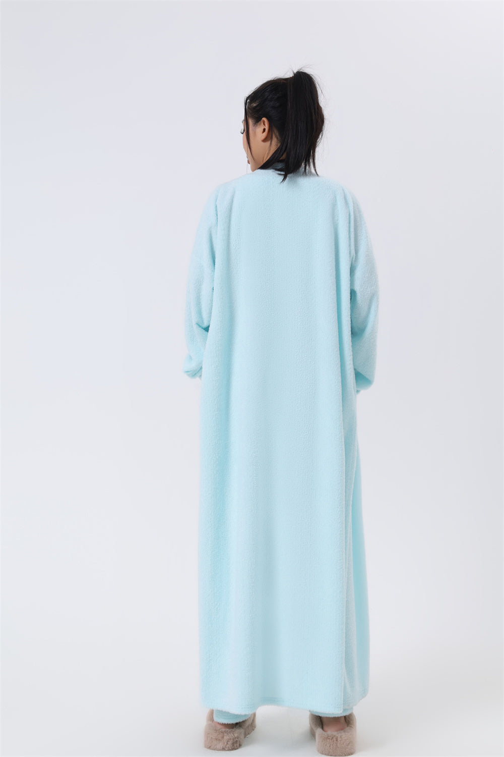 Cozy Pyjama Set 3 Piece Lounge Set - Vest, Trousers, Robe