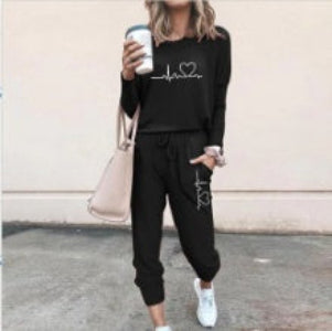 Long-sleeve Lightweight Top & Trousers